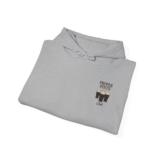 Proper Pints Only Club Guinness Hoodie - Unisex Sweatshirt, Guinness Beer Lover Hooded,